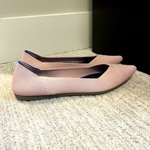 Rothy's Pink Petal Points Size 9